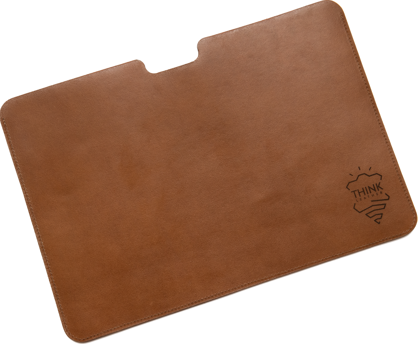 Skórzane etui na MacBook 13" Pro/Air - jasny brąz